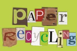 recykling papieru w Europie