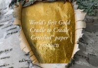 Lessebo Paper z certyfikatem Cradle to Cradle Certified GOLD 