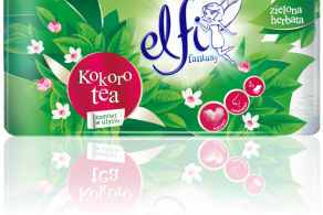 Papier toaletowy 3-warstwowy elfi Kokoro tea